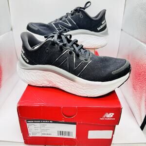 New Balance Fresh Foam X Kaiha Road Black Running Shoes | Size 7W / 5.5M (B)